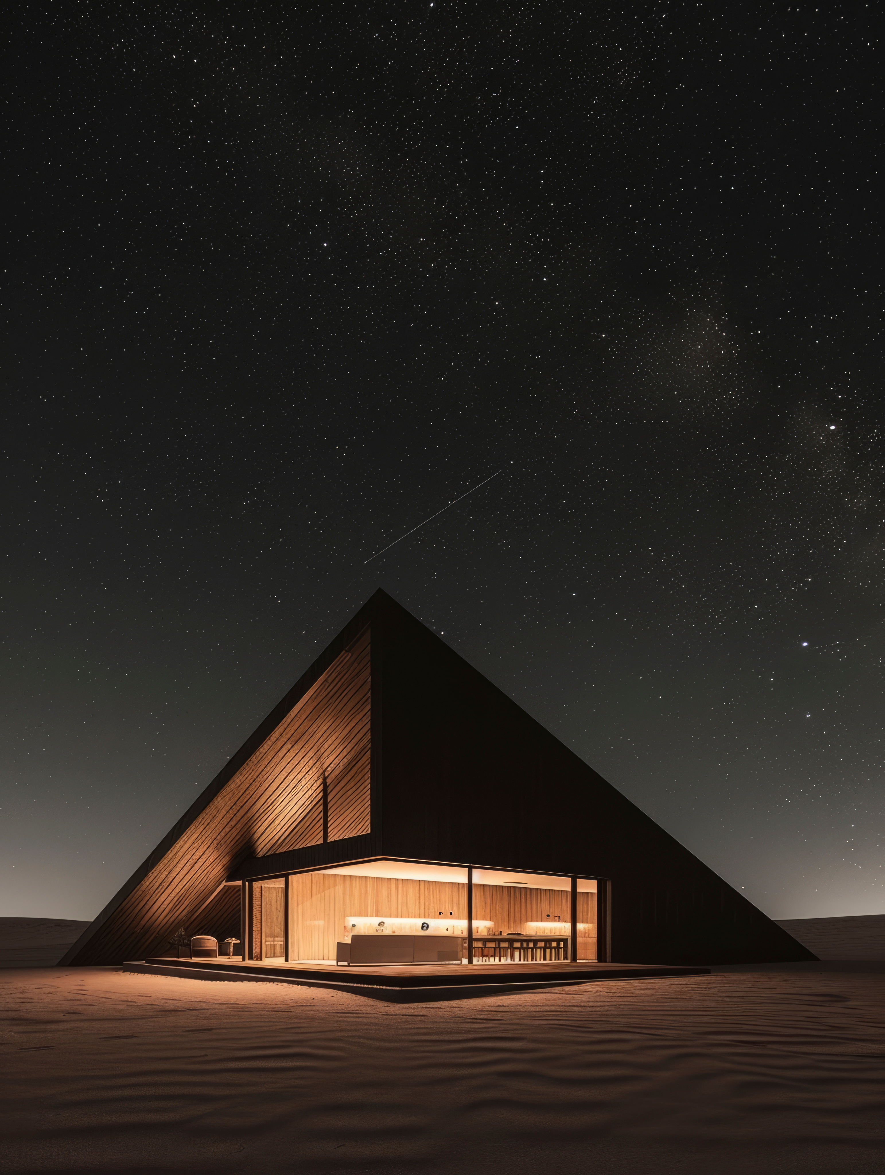 Modern architectural building